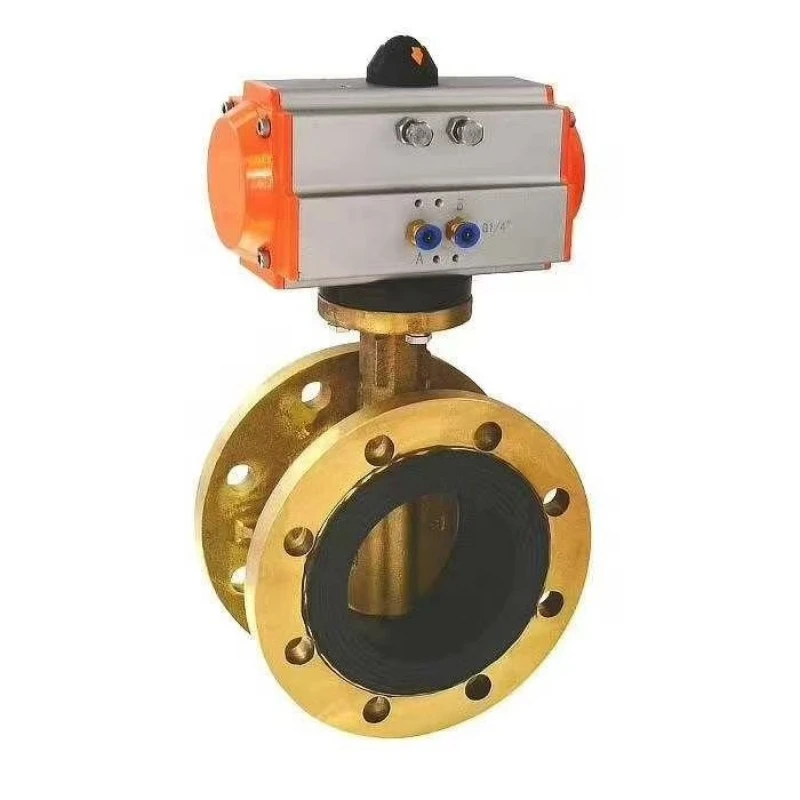 Al Bronze Flange Butterfly Valve