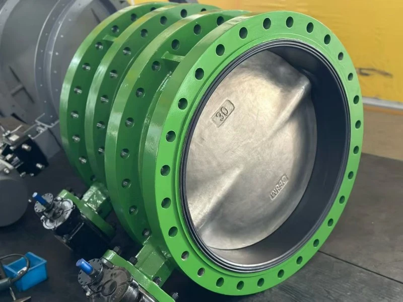 Lever Flange Concentric Butterfly Valve